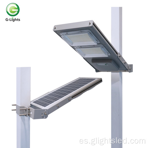 Luz de calle llevada solar integrada inteligente W100w 150w